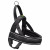 Hunter Harnas Norweger Racing Nylon Zwart&Zwart - Hondenharnas - 82x105x3.8 cm