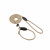 Hunter Sliplijn Freestyle Nylon Rond - Hondenriem - Beige