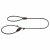 Hunter Retrieverlijn Met Stop Freestyle 170x0.8 cm - Hondenriem - Grijs