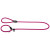 Hunter Sliplijn Freestyle Nylon Rond - Hondenriem - Roze