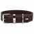Hunter Halsband Aalborg Special Donkerbruin - Hondenhalsband - 60 cm