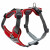 Hunter Harnas Divo Rood&Grijs - Hondentuig - 72-100 cm