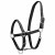 Waldhausen Halster Satin - Paardenhalster - Zwart Satin Full