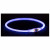 Trixie Usb Flash Lichtgevende Band Ø 8 Mm Blauw - Hondenveiligheidslampje - L-Xl