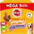 Pedigree Megabox Schmackos - Hondensnacks - 110 stuks