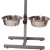 Adori H-Standaard Hamerslag + 2 RVS bakken 21 cm