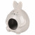 Flamingo Hamsterhuis Hopper - Kooi Accessoire - Ø11.5x14 cm Grijs