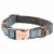 Rogz Urban Halsband Turquoise&Grijs&Rosé - Hondenhalsband - Xs
