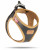Curli Apple Leather Harness Zwart - Hondentuig - 30.2-33.8 cm