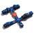 Zee.Dog Atlanta H-Harnas Multi-Color - Hondentuig - M