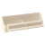 Ferplast Voerbakje Fpi 4514 - Vogel - Voerbak- Drinkbak - 21x8.5x6.5 cm Beige