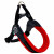 Tre Ponti Fibbia Verstelbaar Hondentuig Mesh - Hondenharnas - Rood&Reflectie 28-37 Cm Tot 3 Kg