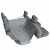 Kurgo Heather Half Hammock - Hondenautoaccessoire - Grijs