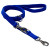 Adori Traininglijn Nylon Blauw - Hondenriem - 120-200X2.0 cm