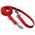 Adori Traininglijn Nylon Rood - Hondenriem - 120-200X2.5 cm