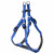 Adori Harnas Nylon Soft Blauw&Zwart - Hondenharnas - S