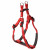 Adori Harnas Nylon Soft Rood&Zwart - Hondenharnas - S