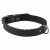 Adori Halsband Vetleder Met Print Zwart - Hondenhalsband - 45x1.8 cm