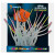 Superfish Fluo Annemoon Met Vis - Aquarium - Ornament - 12x9x13 cm Wit Oranje