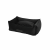 Wooff Mand Cocoon Velours Zwart - Hondenmand - Small