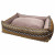 Wooff Cocoon Fermo Oker&Grijs - Hondenmand - 100x80x26 cm