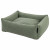 Wooff Cocoon Teddy Olijfgroen - Hondenmand - 70x60x20 cm