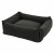 Wooff Cocoon Teddy Antraciet - Hondenmand - 90x70x22 cm