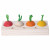 Quapas! Veggies Snack Puzzle Triangle - Speelgoed - 21x6x8.4 cm per stuk