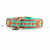 Dwam Halsband Paddy Lee Turquoise - Hondenhalsband - 38-47 x 4 cm