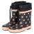 Xqboots Meisjeslaars Gevoerd Stip Marine - Laarzen - 27/28