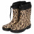 Xq Footwear Dameslaars Gevoerd Leopard - Laarzen - 41