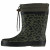 Xq Footwear Dames Regenlaars Gevoerd Leopard&Groen - Laarzen - 39
