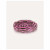 Dogguo Zebra Round Bed - Hondenmatras - 55x55x20 cm Pink Groen S