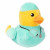 Fuzzyard Duck Ducktor - Hondenspeelgoed - 1.0 stuk