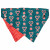 Fuzzyard Honden Bandana En Strik  I Heart Candy Canes - Hondenkleding - S/M
