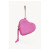 Dogguo Heart Poepzakjes Houder - Hondenriem - 10x10x3 cm Roze Voor Honden One Size