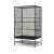 Keddoc Vogelkooi Super Home - Vogelverblijven - 94x58.4x152.4 cm Antraciet