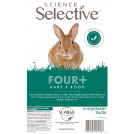 Strikt groef lood Supreme Science Selective Rabbit Mature 10 kg